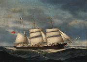 unknow artist The barque Annie Burrill France oil painting artist